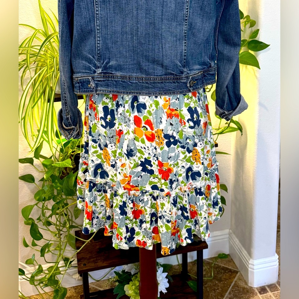 Ralph Lauren Multicolor Floral Mini Skirt - Picture 2 of 5